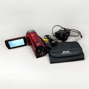 Besteker HD 16MP Digital Video Camera Camcorder 16x Zoom HDV108 Red 1280x720